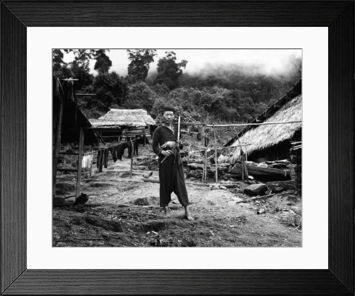 Framed Print : Thailand Tribesman Framed Print : Thailand Tribesman