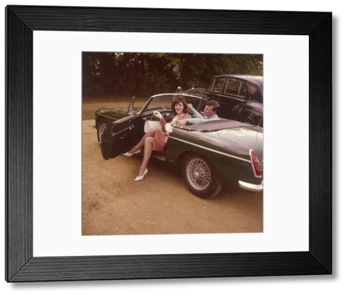 Framed Print : Sports Car Posers Framed Print : Sports Car Posers