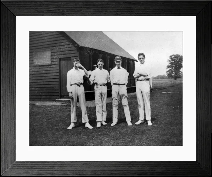 Framed Print : Radley Cricketers Framed Print : Radley Cricketers
