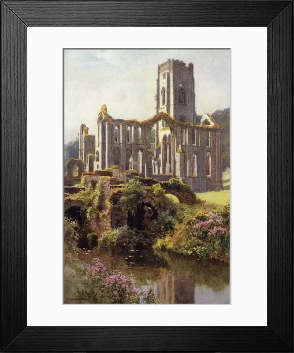 Framed Print : Fountains Abbey Framed Print : Fountains Abbey