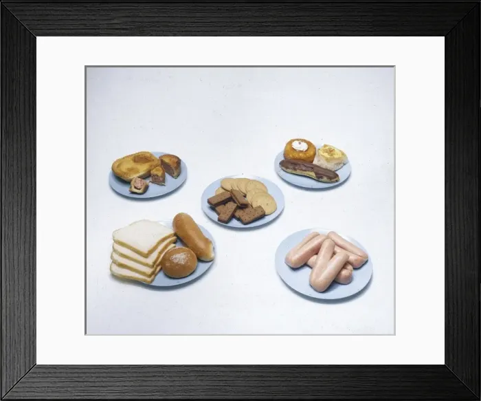 Framed Print : Fattening Foods