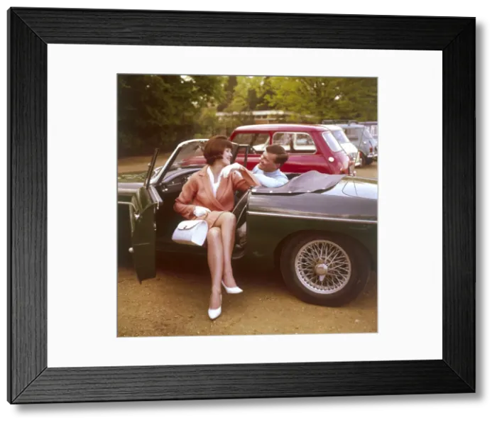 Framed Print : Sports Car Posers Framed Print : Sports Car Posers
