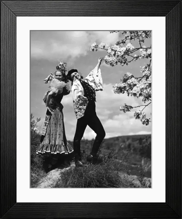 Framed Print : Hungarian Dancers Framed Print : Hungarian Dancers