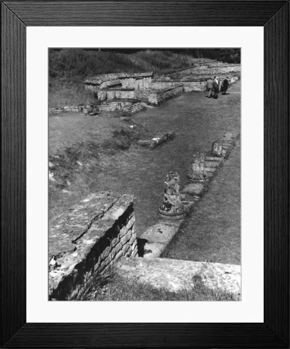 Framed Print : Chedworth Roman Villa Framed Print : Chedworth Roman Villa