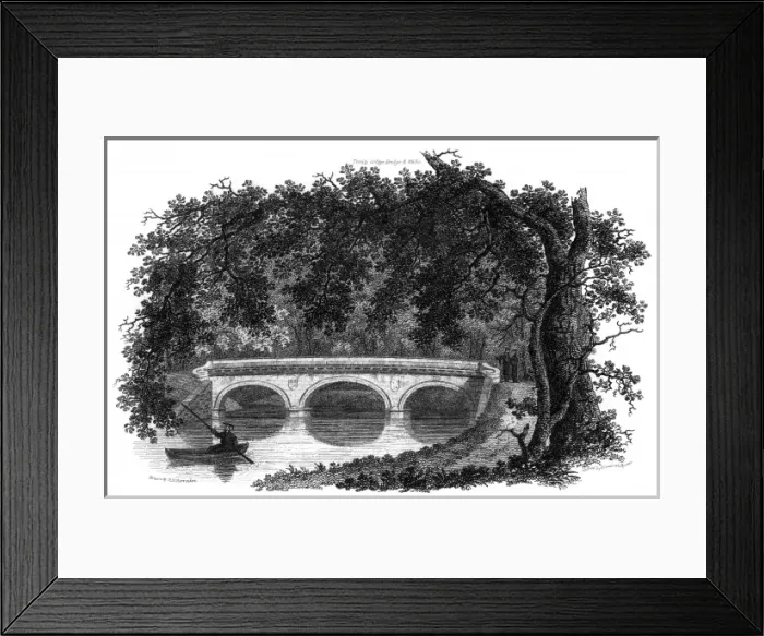 Framed Print : Trinity College Bridge Framed Print : Trinity College Bridge