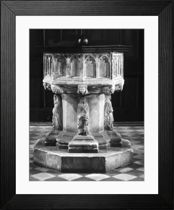 Framed Print : Norman Font Framed Print : Norman Font
