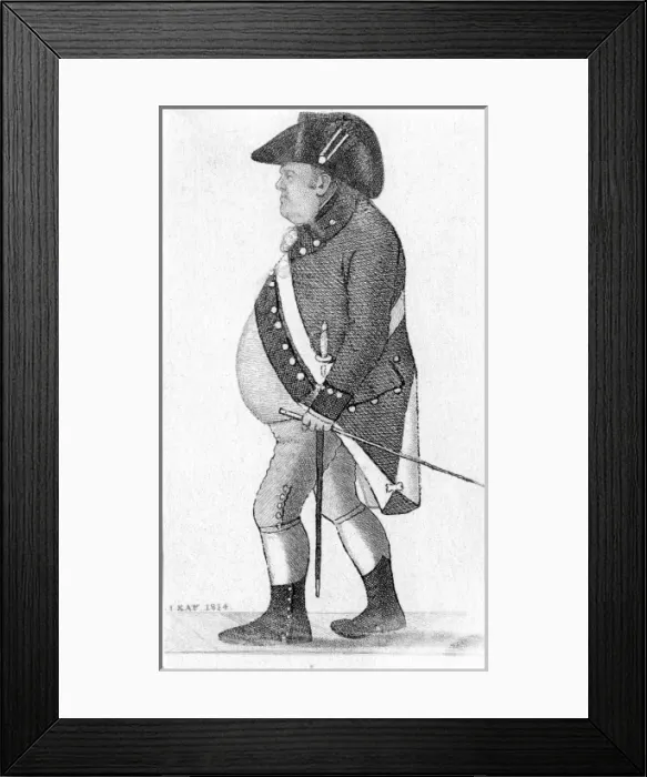 Framed Print : Captain James Burnet Framed Print : Captain James Burnet