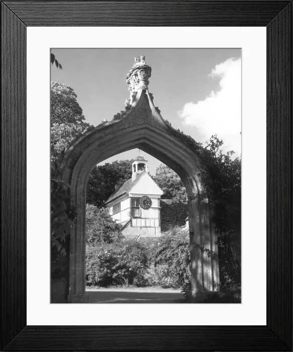 Framed Print : Lacock Abbey Gateway Framed Print : Lacock Abbey Gateway