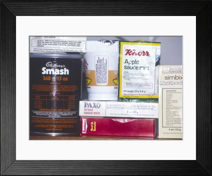 Framed Print : Dried Foods Framed Print : Dried Foods