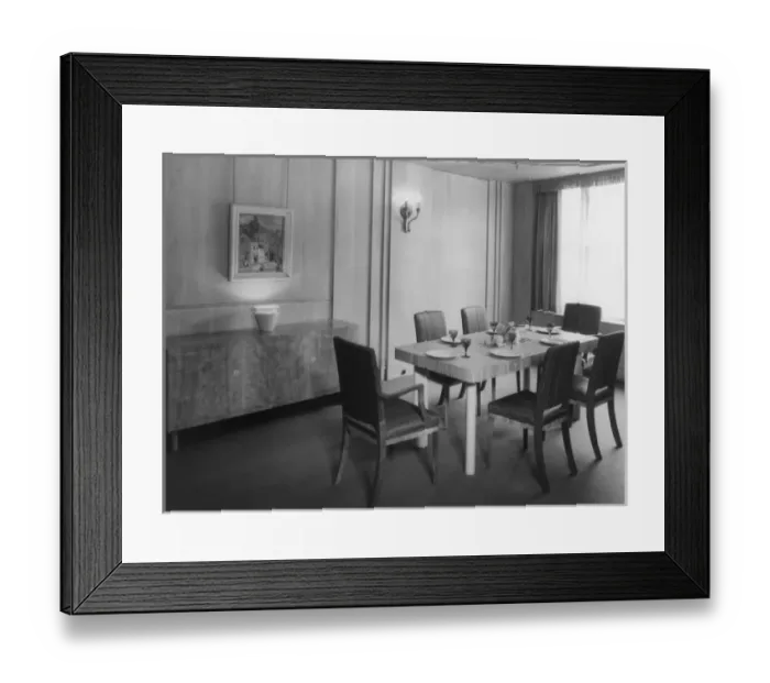 Framed Print : MODERN DINING ROOM Framed Print : MODERN DINING ROOM