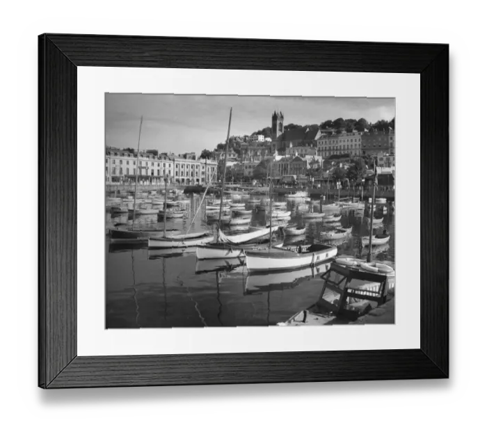 Framed Print : Torquay Harbour Framed Print : Torquay Harbour