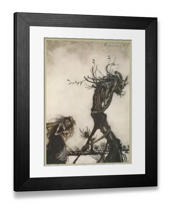 Framed Print : Milton / Comus by Rackham Framed Print : Milton / Comus by Rackham