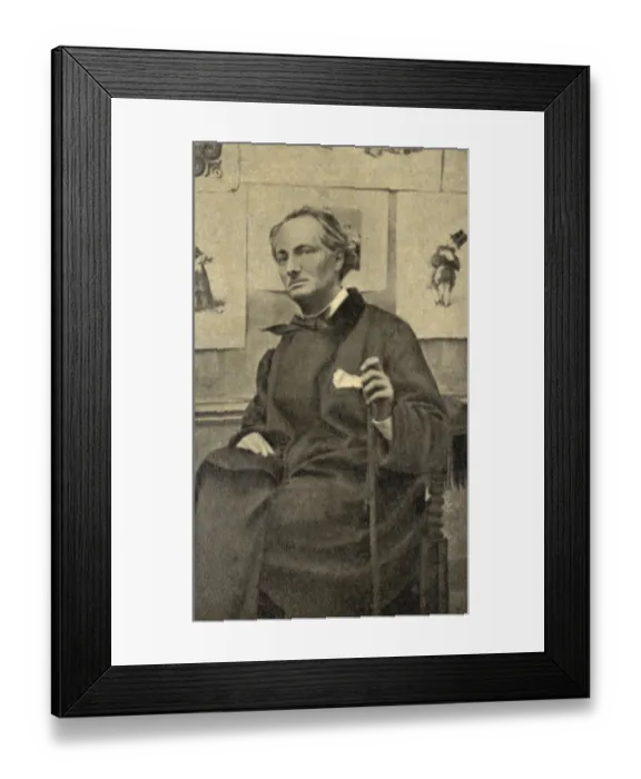 Framed Print : Baudelaire Photo Framed Print : Baudelaire Photo