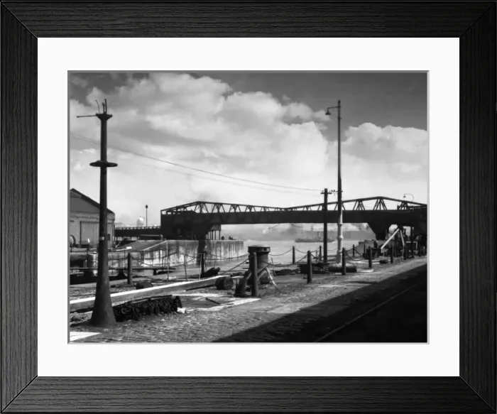 Framed Print : Birkenhead Cattle Bridge Framed Print : Birkenhead Cattle Bridge