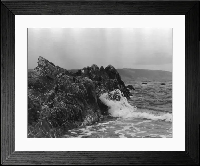 Framed Print : Cornish Coastline Framed Print : Cornish Coastline