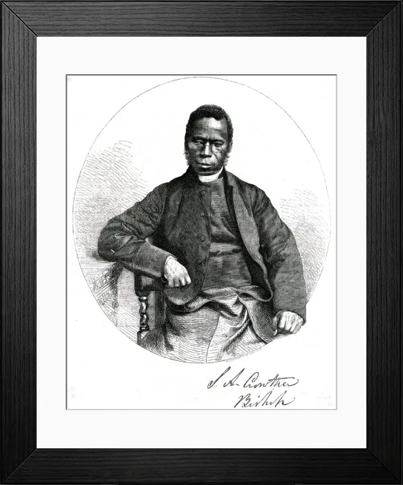 Framed Print : Bishop Samuel Crowther Framed Print : Bishop Samuel Crowther