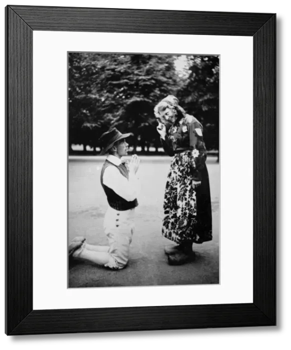Framed Print : Swedish Clog Dance Framed Print : Swedish Clog Dance