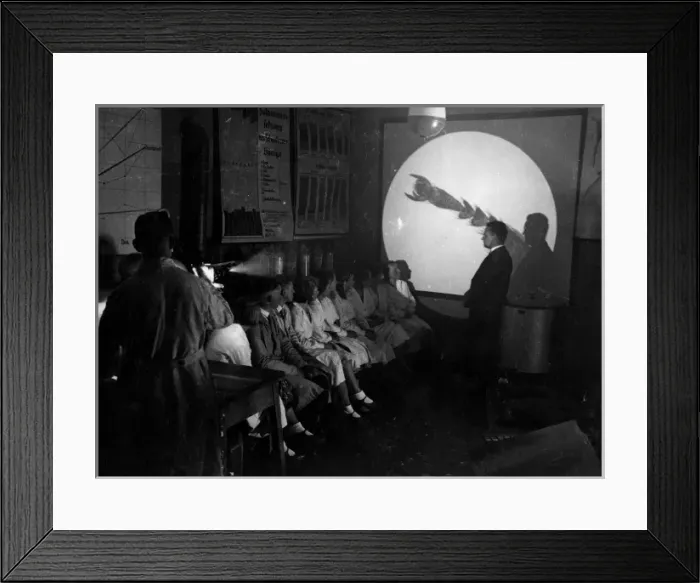 Framed Print : German Medical Students
