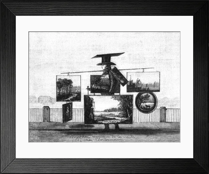 Framed Print : Boildieu and Paintings Framed Print : Boildieu and Paintings