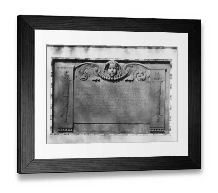 Framed Print : St. Pauls Cross Tablet Framed Print : St. Pauls Cross Tablet