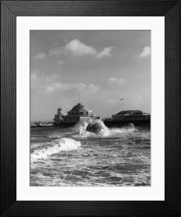Framed Print : Stormy New Brighton Framed Print : Stormy New Brighton