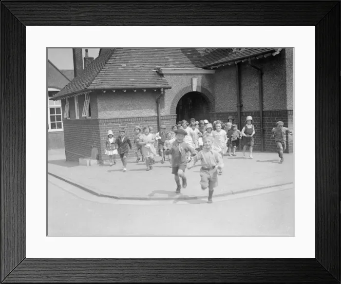 Framed Print : HOME TIME! 1930S Framed Print : HOME TIME! 1930S