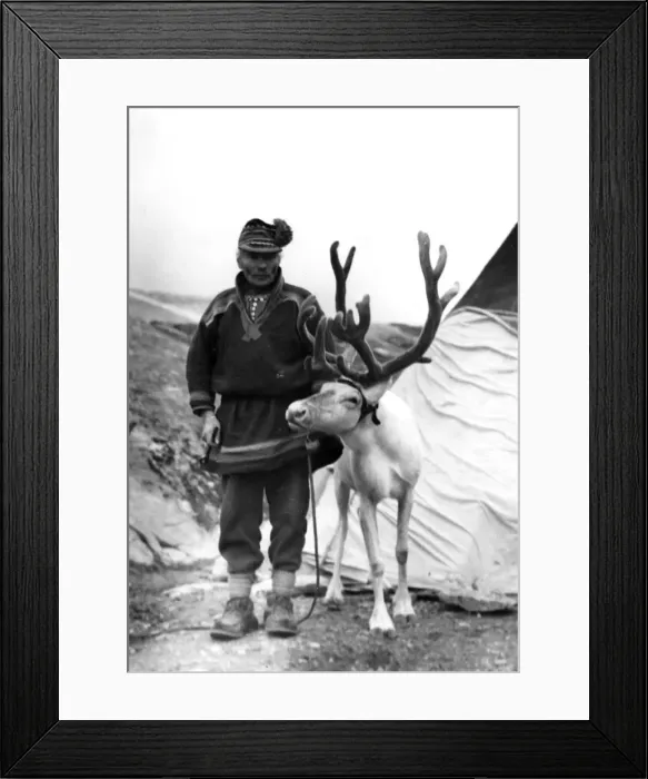 Framed Print : Racial Types / Lapland Framed Print : Racial Types / Lapland