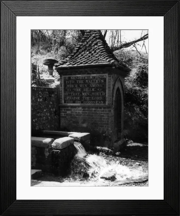 Framed Print : Village Spring Framed Print : Village Spring