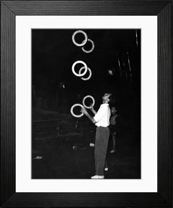 Framed Print : Circus Juggler Framed Print : Circus Juggler