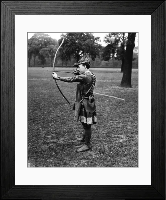 Framed Print : Jaunty Archer Framed Print : Jaunty Archer
