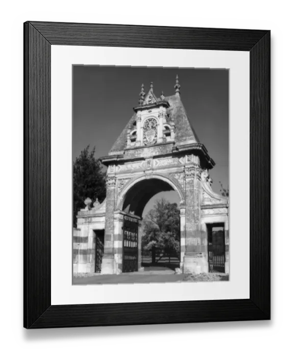 Framed Print : Castle Ashby Gateway Framed Print : Castle Ashby Gateway