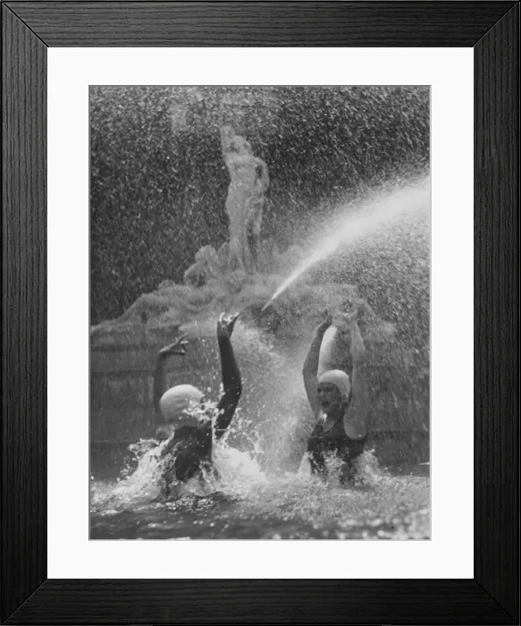 Framed Print : Fountain Fun Framed Print : Fountain Fun