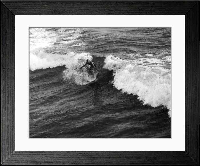 Framed Print : California Surfer Framed Print : California Surfer