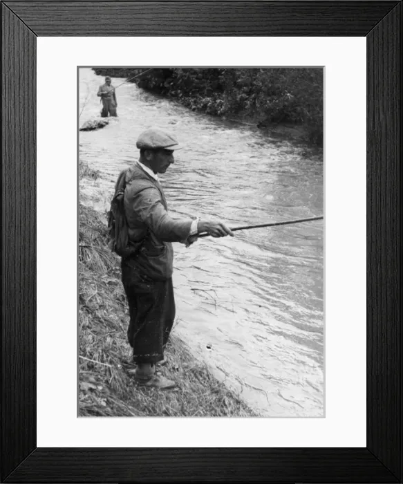 Framed Print : Sporting Angler Framed Print : Sporting Angler