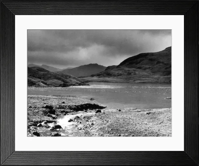Framed Print : Stickle Tarn Whirlwind Framed Print : Stickle Tarn Whirlwind