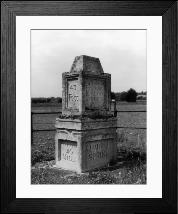 Framed Print : Chadwell Spring Framed Print : Chadwell Spring