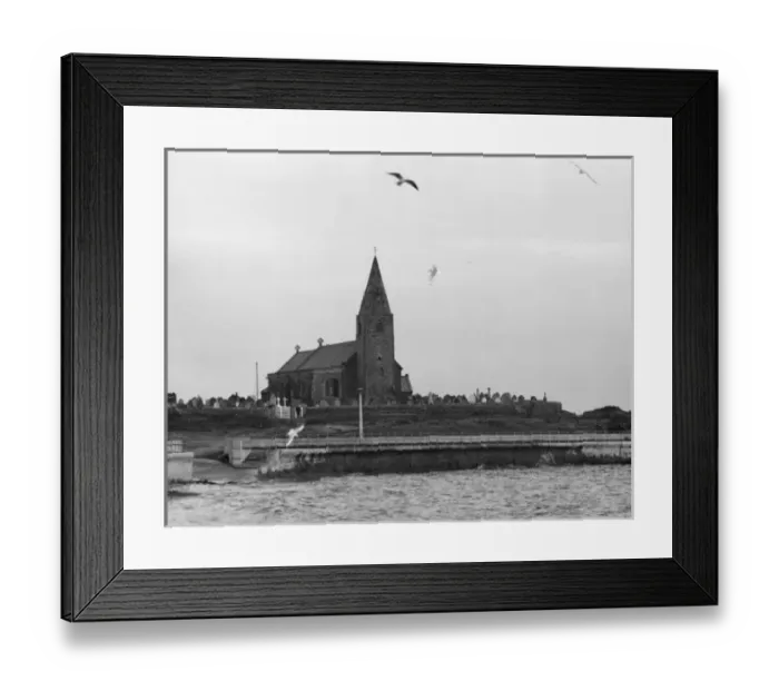 Framed Print : Newbiggin Church Framed Print : Newbiggin Church