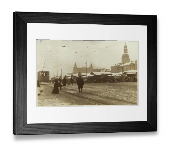 Framed Print : Riga, Lativia - Winter Framed Print : Riga, Lativia - Winter