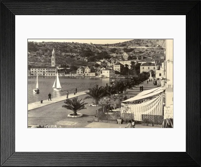 Framed Print : Hvar, Croatia Framed Print : Hvar, Croatia