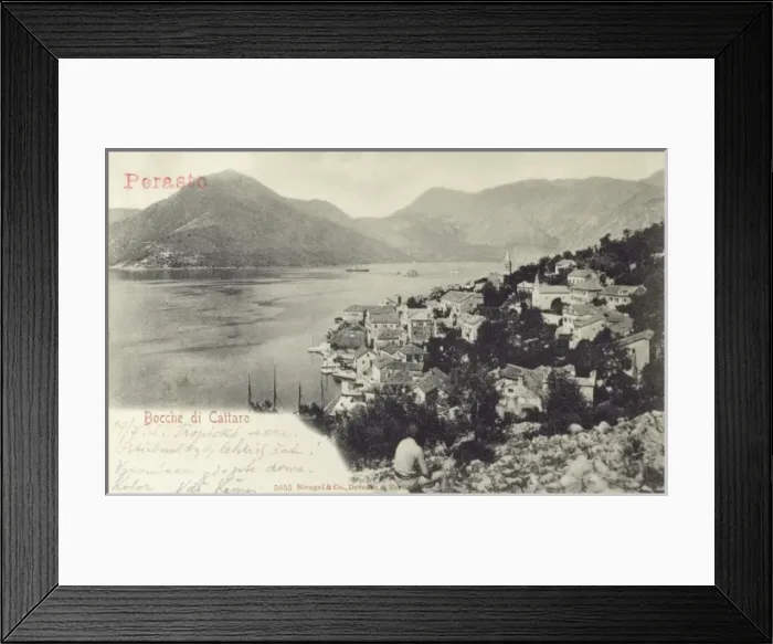 Framed Print : Montenegro - Kotor (Cattaro) - Panorama Framed Print : Montenegro - Kotor (Cattaro) - Panorama