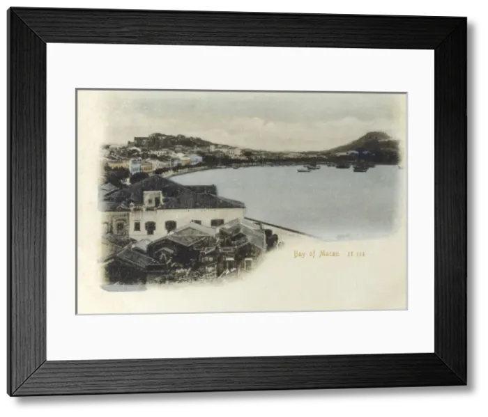 Framed Print : Bay of Macau, China Framed Print : Bay of Macau, China