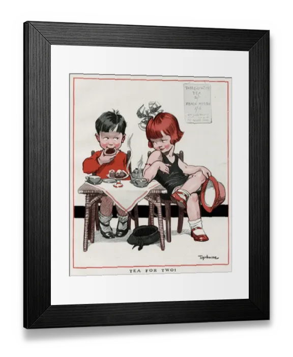 Framed Print : Tea for two Framed Print : Tea for two