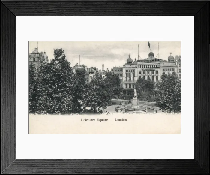 Framed Print : Leicester Square, London Framed Print : Leicester Square, London