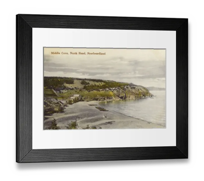 Framed Print : Middle Cove - North Head - Newfoundland Framed Print : Middle Cove - North Head - Newfoundland
