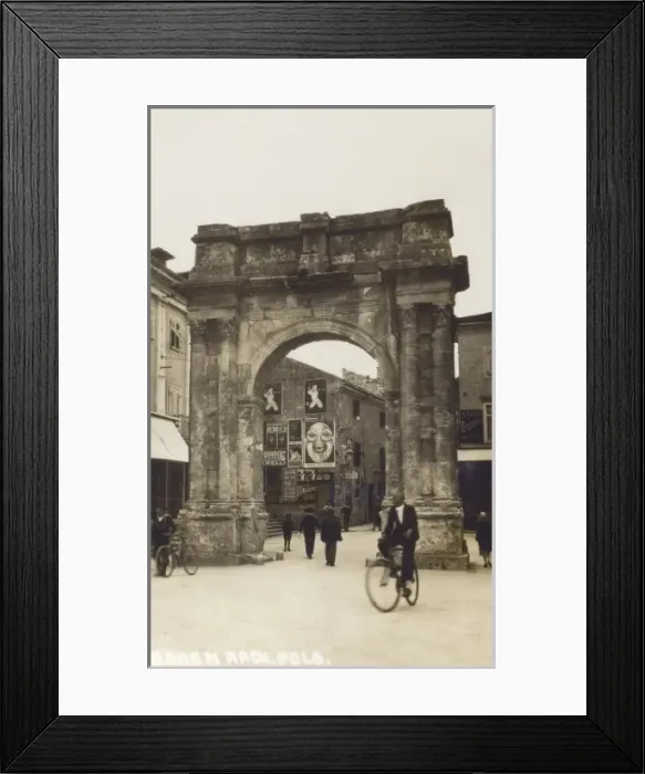 Framed Print : Pula - Croatia - Roman Arch Framed Print : Pula - Croatia - Roman Arch
