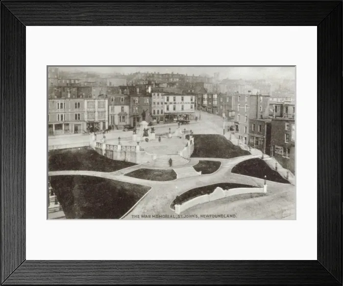 Framed Print : St. Johns - Newfoundland - The National War Memorial Framed Print : St. Johns - Newfoundland - The National War Memorial