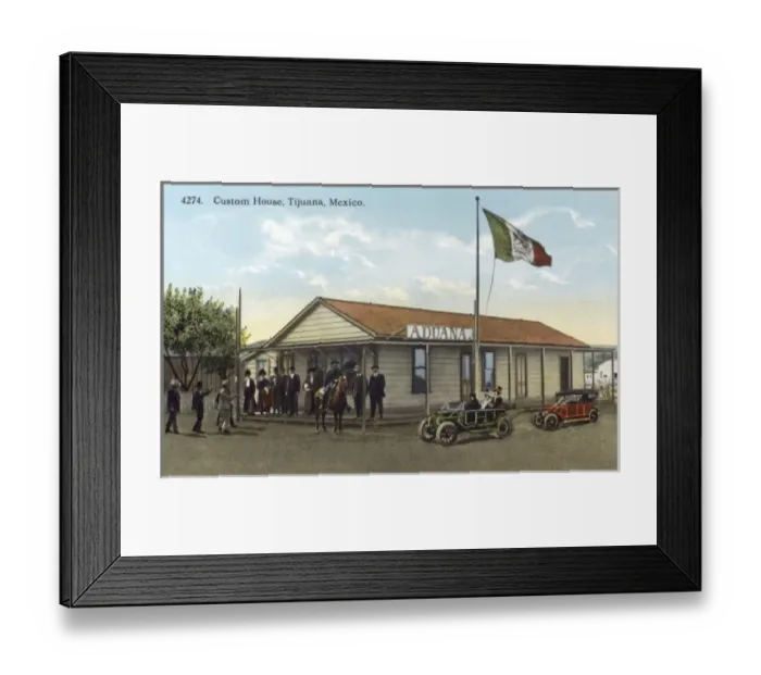 Framed Print : Custom House at Tijuana, Mexico Framed Print : Custom House at Tijuana, Mexico