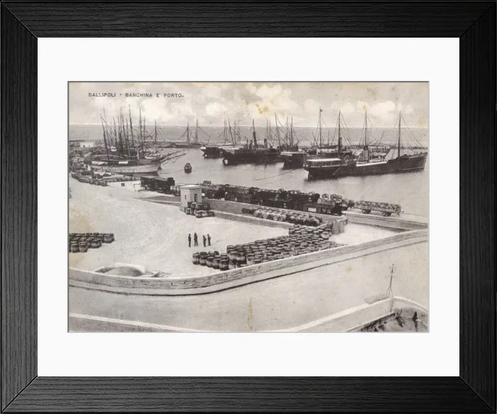 Framed Print : Gallipoli, Italy Framed Print : Gallipoli, Italy