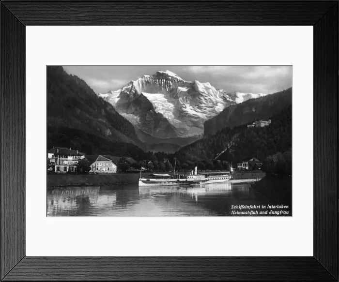 Framed Print : Switzerland - Interlaken Framed Print : Switzerland - Interlaken