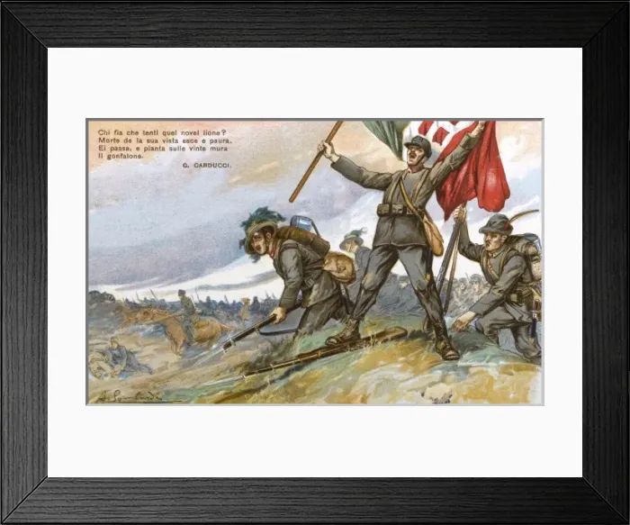 Framed Print : Italian invasion into Austria Hungary Framed Print : Italian invasion into Austria Hungary